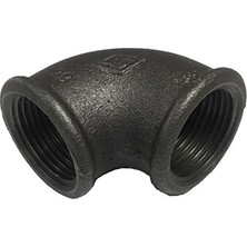 Alcera 1" Dirsek Siyah