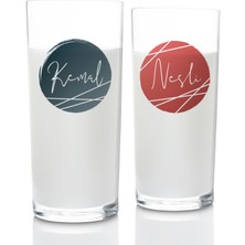 Hediyesepeti Hediye Sepeti Kişiye Özel Isim Yazılı Rakı Bardak Seti