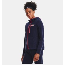 Under Armour Kadın UA Armour+ Mixed Media Tam Boy Fermuarlı 1365875-410