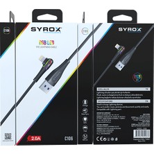Syrox 2.0A 1m  iPhone Data Kablo
