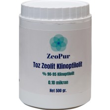 Zeo Toz Zeolit Klinoptilolit Toz 500 gr 010 Mikron.