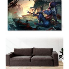 Hediyeler Kapında 50X70 Lol Duvar Kanvas Tablo