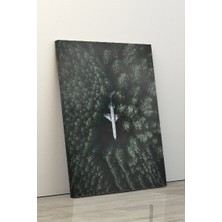 Hediyeler Kapında 70X100 "airliner" Hd Dekoratif Duvar Kanvas Tablo
