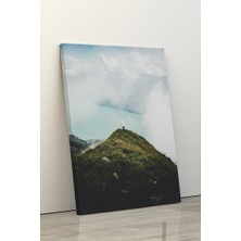 Hediyeler Kapında 70X100 "tepe" Hd Dekoratif Duvar Kanvas Tablo