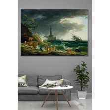 Hediyeler Kapında 70X100 Kaçış Rönesans Duvar Kanvas Tablo