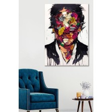 Hediyeler Kapında 90X130 Dekoratif Anonim Duvar Kanvas Tablo