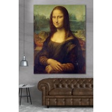 Hediyeler Kapında 90X130 Mona Lisa Duvar Kanvas Tablo