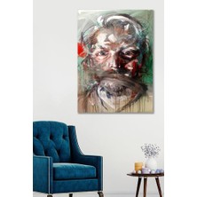 Hediyeler Kapında 90X130 Profil Sanatsal Duvar Kanvas Tablo