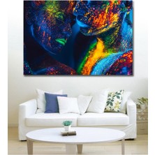 Hediyeler Kapında 100X140 Dekoratif Duvar Kanvas Tablo