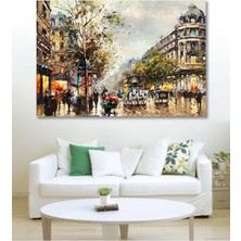 Hediyeler Kapında 100X140 Dekoratif 1960'S Duvar Kanvas Tablo