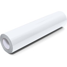 Renklendir Hayatını Mobilya Dolap Kaplama Folyosu Parlak Beyaz 65CM x 10 Metre