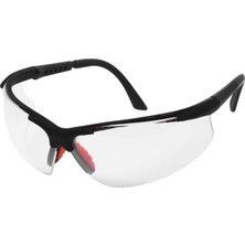 Bisiklet Gözlüğü Koruyucu Gözlük Silikonlu Şeffaf