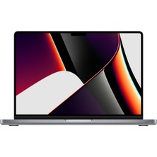 Apple MacBook M1 Pro Çip 16GB 512GB SSD macOS 14" QHD Taşınabilir Bilgisayar Uzay Grisi MKGP3TU/A
