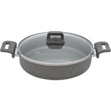 Mehtap 22 cm Tencere Gri