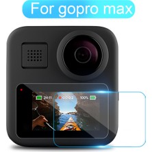 Pasifix Gopro Max Action Camera Için 2 Parça Telesın Koruyucu Cam (Yurt Dışından)