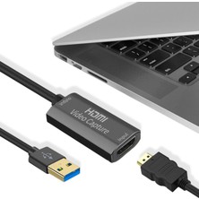 Microcase USB 3.0 HDMI Video Capture Video Kayıt Ekran Aktarma Adaptörü - AL2622