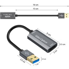 Microcase USB 3.0 HDMI Video Capture Video Kayıt Ekran Aktarma Adaptörü - AL2622