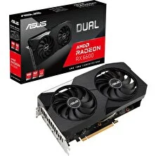 ASUS RADEON DUAL RX 6600 8GB 128bit GDDR5 2491Mhz OC  HDMI 3xDP (DUAL-RX6600-8G) EKRAN KARTI