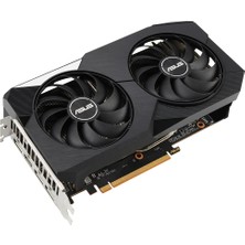 ASUS RADEON DUAL RX 6600 8GB 128bit GDDR5 2491Mhz OC  HDMI 3xDP (DUAL-RX6600-8G) EKRAN KARTI