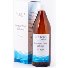 Silver Biotics Laboratories 10 Ppm 1500 ml + 23 Ppm 100 ml Sprey Cam Şişe Set Hydrasense Kolloidal Gümüş Suyu