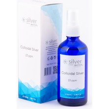 Silver Biotics Laboratories 10 Ppm 500 ml + 23 Ppm 500 ml + 23 Ppm 100 ml Sprey Cam Şişe Set Hydrasense Kolloidal Gümüş Suyu