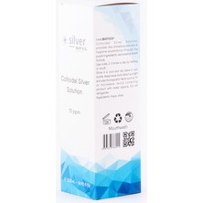 Silver Biotics Laboratories 10 Ppm 500 ml Cam Şişe + Cam Damlalık Hydrasense Kolloidal Gümüş Suyu