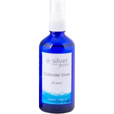 Silver Biotics Laboratories 23 Ppm 100 ml Cam Şişe Sprey 5'li Set Hydrasense Kolloidal Gümüş Suyu Spreyi