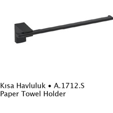 DUXXA Deppot F1 Mat Siyah Kısa Havluluk A.1712.S