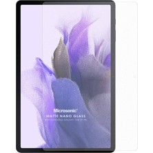 Microsonic Samsung Galaxy Tab S7 Fe Lte T737 Matte Nano Glass Cam Ekran Koruyucu