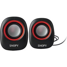 Snopy SN-120 2.0 Siyah Usb Speaker (8964)