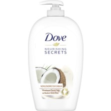 Dove Nemlendirici Sıvı Sabun Hindistan Cevizi Yağı ve Badem Sütü Özü 500 ML 1 Adet