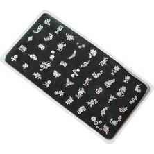 Aba Nails Art Stamping Baskı Plakası