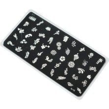 Aba Nails Art Stamping Baskı Plakası
