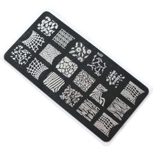 Aba Nails Art Stamping Baskı Plakası