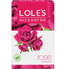 Lole's Bitkisel Gül Sabunu 3 x 100 gr