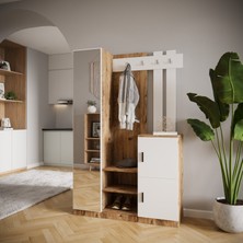 Robin Home Lenka Vestiyer Portmanto Ayakkabılık