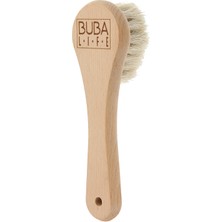 Buba Life Doğal Vegan Vücut Fırçası + Doğal At Kılı Yüz Fırçası
