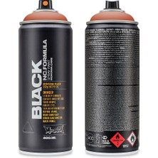 Montana Black : Akrilik Sprey Boya : 400 ml : Hazle BLK1060