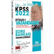 Yargı Yayınevi KPSS 2022 Lise Ön Lisans Divanı Vatandaşlık Tamamı Çözümlü Soru Bankası
