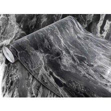 D-C-Fix 446-3247 Kendinden Yapışkanlı Siyah Mermer Desen Folyo (45CM x 2mt)