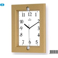 Aypaş Ayp 79-Ag Kare Renkli Duvar Saati