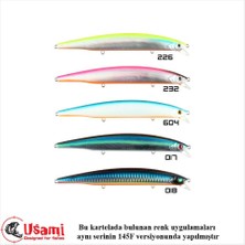 AlbaStar Usami Jack The Ripper 115F-SR 15.9 G Maket Balık