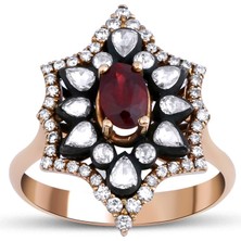 Mas Diamond 1,07 Karat Efsun Elmas Yüzük