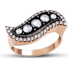 Mas Diamond 0,80 Karat Efsun Elmas Yüzük