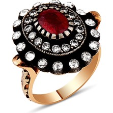 Mas Diamond Yakut Efsun Elmas Yüzük