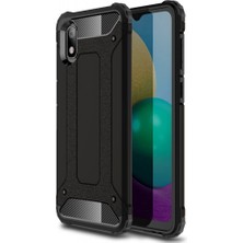 Fitcase Samsung Galaxy A01 Core (A013) Zırh Tank Tam Koruma Arka Kapak