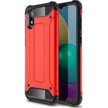 Fitcase Samsung Galaxy A01 Core (A013) Zırh Tank Tam Koruma Arka Kapak