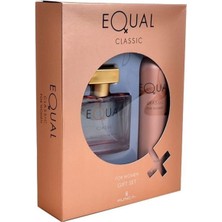 Equal Classic Kadın Edt 75 ml + Deodorant 150 ml Kadın Parfüm Seti