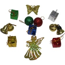 Pandoli Yılbaşı Ağacı Süsleme Seti 11 Adet