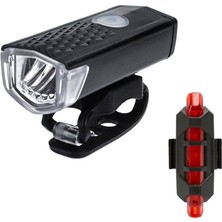 CBTX USB Şarj Edilebilir LED Bisiklet Far Ön Işık Kuyruk Lambası